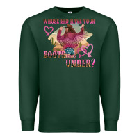 Sports Green whose bed have youre boots been under Premium Sweatshirt - NancyCooperArtShop