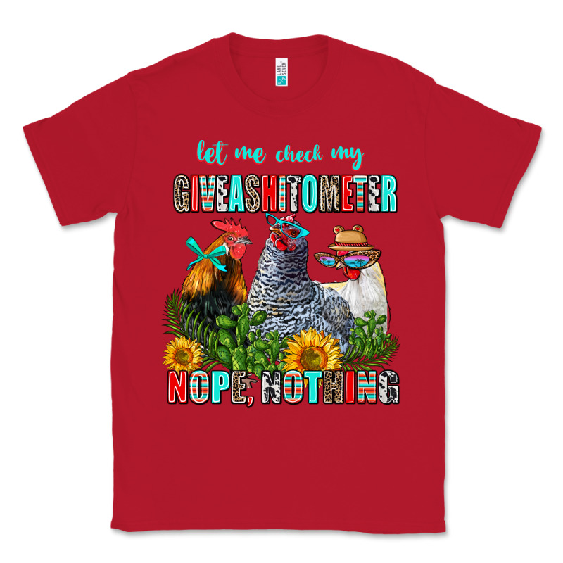 Let Me Check My Giveashitometer Nope Nothing Classic Tee by AdoDesignShop | Teevron