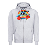 Back To School Hello First Grade 3200x2400 Zipper Hoodie | Teevron