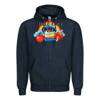 Navy back to school hello first grade 3200x2400 Zipper Hoodie - AdoDesignShop