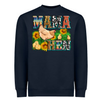 Navy mama hen Heavyweight Sweatshirt - Zillion Design Studio