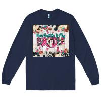 Navy her battle is my battle Long Sleeve Tee - JahusDesignShop