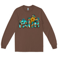 Chestnut faith with cross ado Long Sleeve Tee - AdoDesignShop