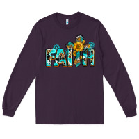 Plum faith with cross ado Long Sleeve Tee - AdoDesignShop