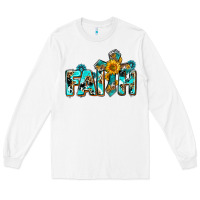White faith with cross ado Long Sleeve Tee - AdoDesignShop