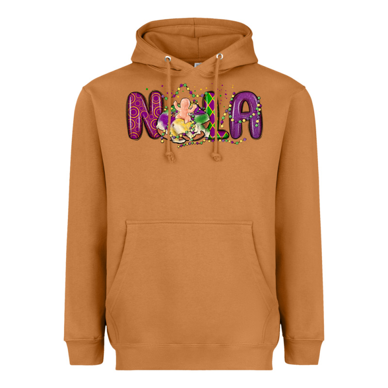 Nola Cake Mardi Gras Heavyweight Hoodie by MaliasSmallBusiness | Teevron
