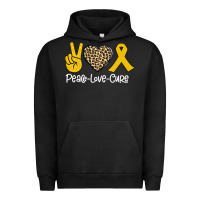 Pigment Black Peace Love Cure Urban Hoodie - Bettercallsaul