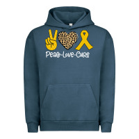 Pigment Midnight Navy Peace Love Cure Urban Hoodie - Bettercallsaul