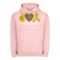 Pigment Salmon Peace Love Cure Urban Hoodie - Bettercallsaul