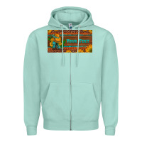 Seafoam (preview)custom cowboy boots sunflowers and cactus license plate Zipper Hoodie - Artiststas
