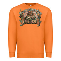 Carrot whose bed have your boots under cowboy western Premium Sweatshirt - NancyCooperArtShop