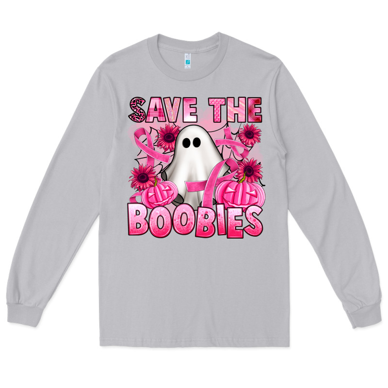 Save The Boobies Long Sleeve Tee by Artiststas | Teevron