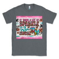 Charcoal Heather it takes a lot of sparkle to be a nurse Classic Tee - JahusDesignShop