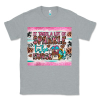 Heather Grey it takes a lot of sparkle to be a nurse Classic Tee - JahusDesignShop