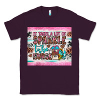 Plum it takes a lot of sparkle to be a nurse Classic Tee - JahusDesignShop