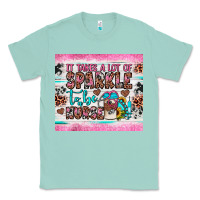 Seafoam it takes a lot of sparkle to be a nurse Classic Tee - JahusDesignShop