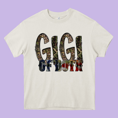 Gigi Of Both Heavy Core Tee Designed By Racoondesign