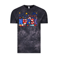 Cloud Black American Nurse Vintage Tee - Neo Western