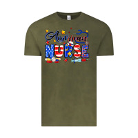 Vintage Olive American Nurse Vintage Tee - Neo Western