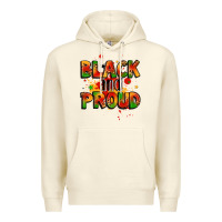 Sandshell black and proud Premium Hoodie - LillyAllenDesigns