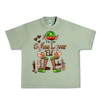 Oil Green im the coffee lover elf Urban Heavy Tee - FaDigitalArtStudio