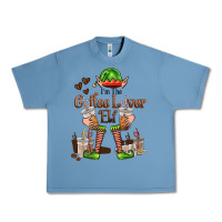 Pebble Blue im the coffee lover elf Urban Heavy Tee - FaDigitalArtStudio