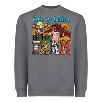 Storm life is better on the farm Heavyweight Sweatshirt - Zillion Design Studio