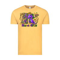 Vintage Mustard dragon my first mardi gras Vintage Tee - FaDigitalArtStudio