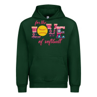 Forest Green For The Love Of Softball Urban Hoodie - Bettercallsaul