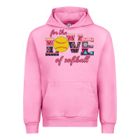 Fuchsia Pink For The Love Of Softball Urban Hoodie - Bettercallsaul