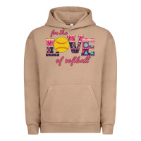 Pigment Burro For The Love Of Softball Urban Hoodie - Bettercallsaul