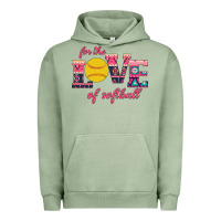 Pigment Oil Green For The Love Of Softball Urban Hoodie - Bettercallsaul