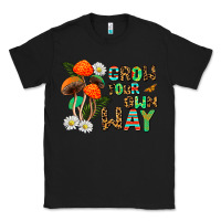 Black grow your own way Classic Tee - AdoDesignShop