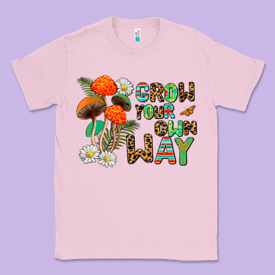 Grow Your Own Way Classic Tee Designed By Adodesignshop