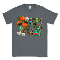 Charcoal Heather grow your own way Classic Tee - AdoDesignShop