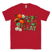 Red grow your own way Classic Tee - AdoDesignShop