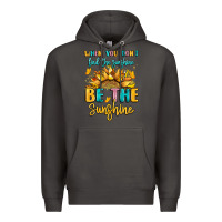 Smoke when you dont find the sunshine be the sunshine Premium Hoodie - LillyAllenDesigns