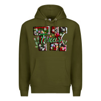 Army Green texas tx christmas Premium Hoodie - AdoDesignShop