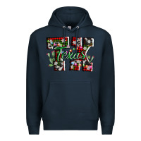 Navy texas tx christmas Premium Hoodie - AdoDesignShop