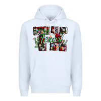 White texas tx christmas Premium Hoodie - AdoDesignShop