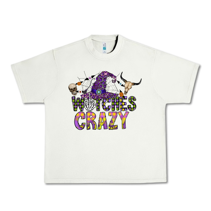 Witches Be Crazy Urban Heavy Tee by CowhideDigitalArt | Teevron