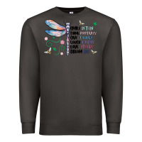 Smoke dragonfly smile tink give laugh love dream Premium Sweatshirt - MaliasSmallBusiness