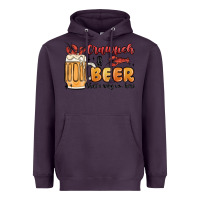 Plum crawfish and beer that's why i'm here Heavyweight Hoodie - MaliasSmallBusiness