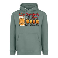 Sage crawfish and beer that's why i'm here Heavyweight Hoodie - MaliasSmallBusiness