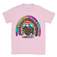 Bubblegum Pink nurse life rainbow Classic Tee - JahusDesignShop