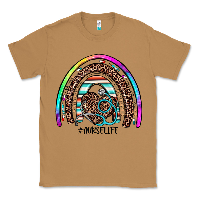 Nurse Life Rainbow Classic Tee by JahusDesignShop | Teevron