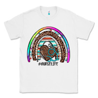 White nurse life rainbow Classic Tee - JahusDesignShop