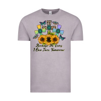 Vintage Zinc because he lives i can face tomorrow Vintage Tee - CowhideDigitalArt