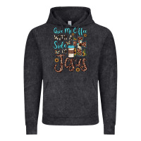 Vintage Black give me coffee with a side of jesus Vintage Hoodie - JahusDesignShop