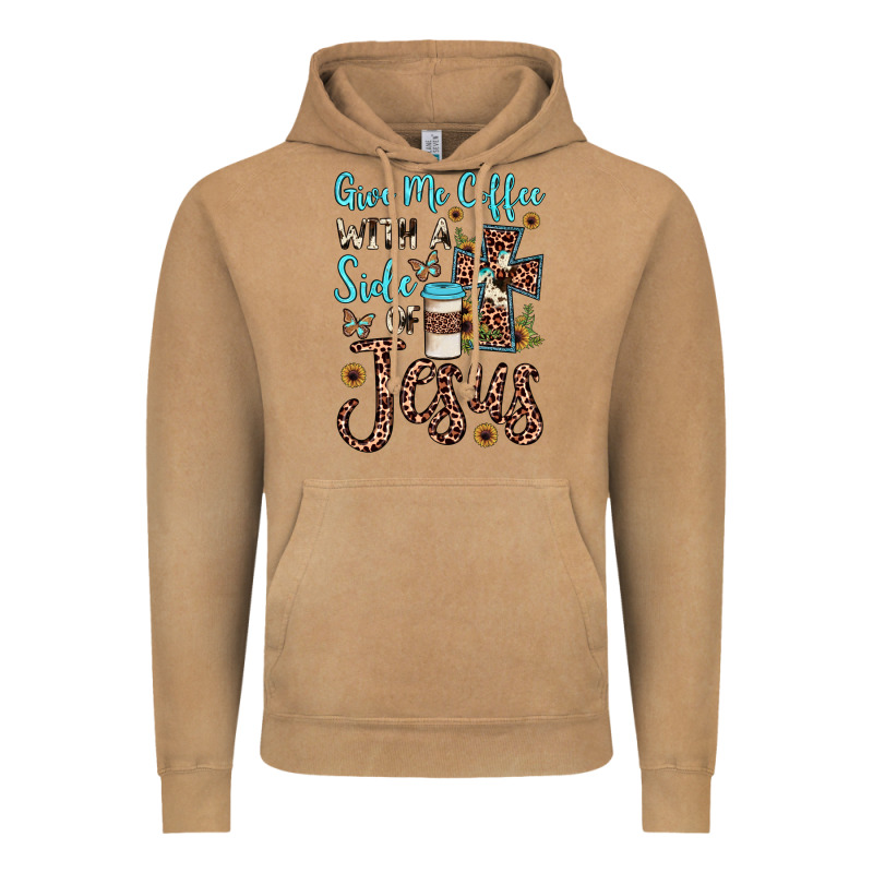 Give Me Coffee With A Side Of Jesus Vintage Hoodie by JahusDesignShop | Teevron